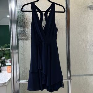 BCBGeneration blue flowy dress size 2